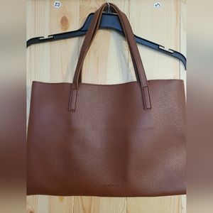 Vince Camuto Luck Tote Brown and Black (small blemish on strap in pic)